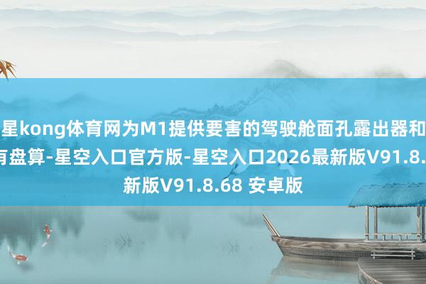 星kong体育网为M1提供要害的驾驶舱面孔露出器和显控处置有盘算-星空入口官方版-星空入口2026最新版V91.8.68 安卓版